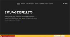 Desktop Screenshot of estufas-de-pellets.com